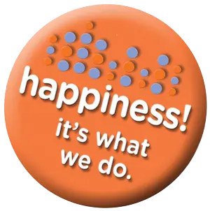 Happiness! It's what we do.